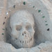 skull sandcastle